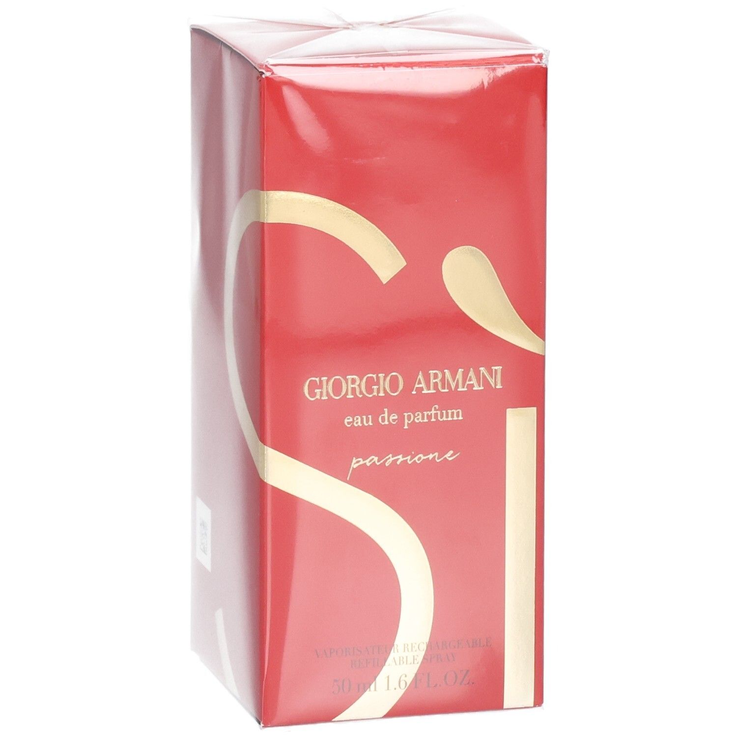 Giorgio Armani Sì Passione Eau de Parfum 50ml en emballage rouge.