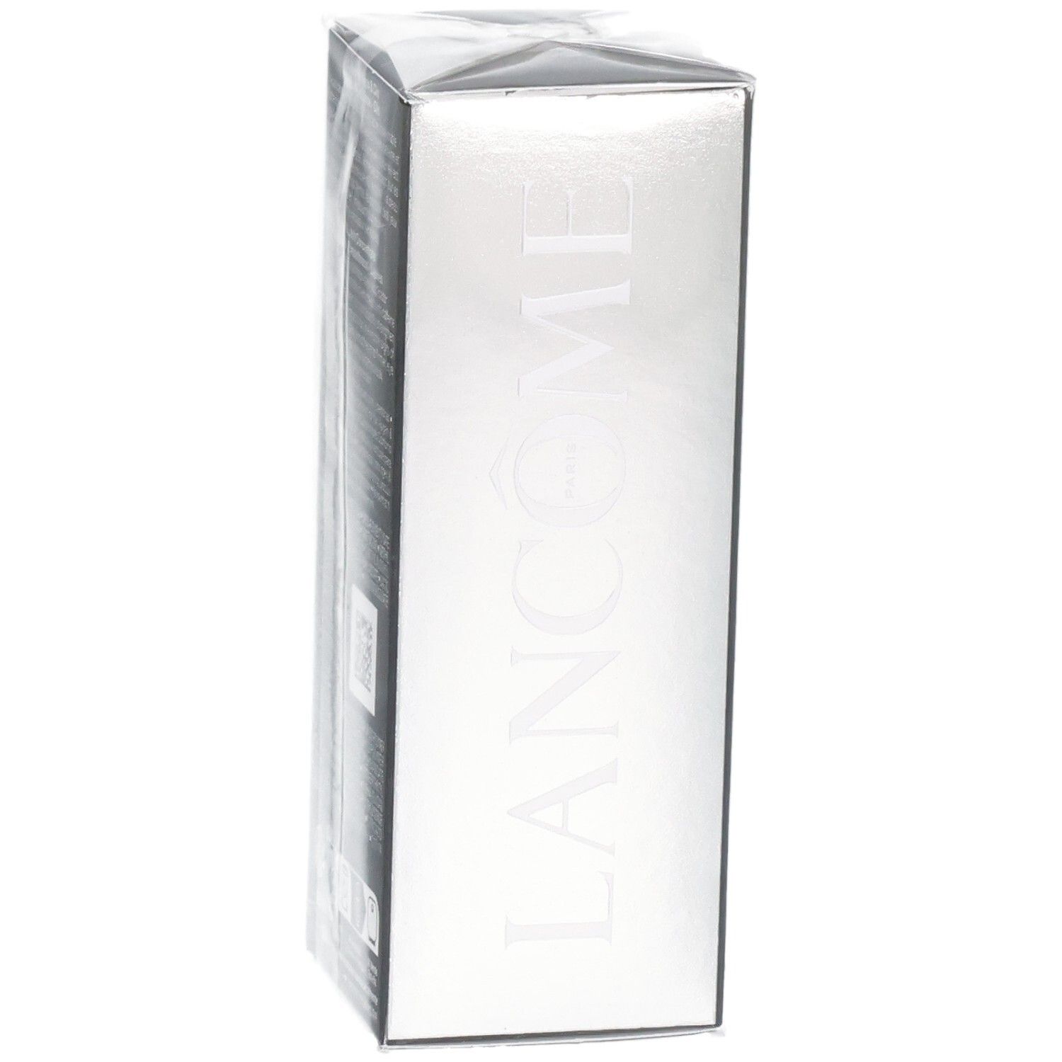 Emballage Lancôme Advanced Génifique Light Pearl, côté argenté.