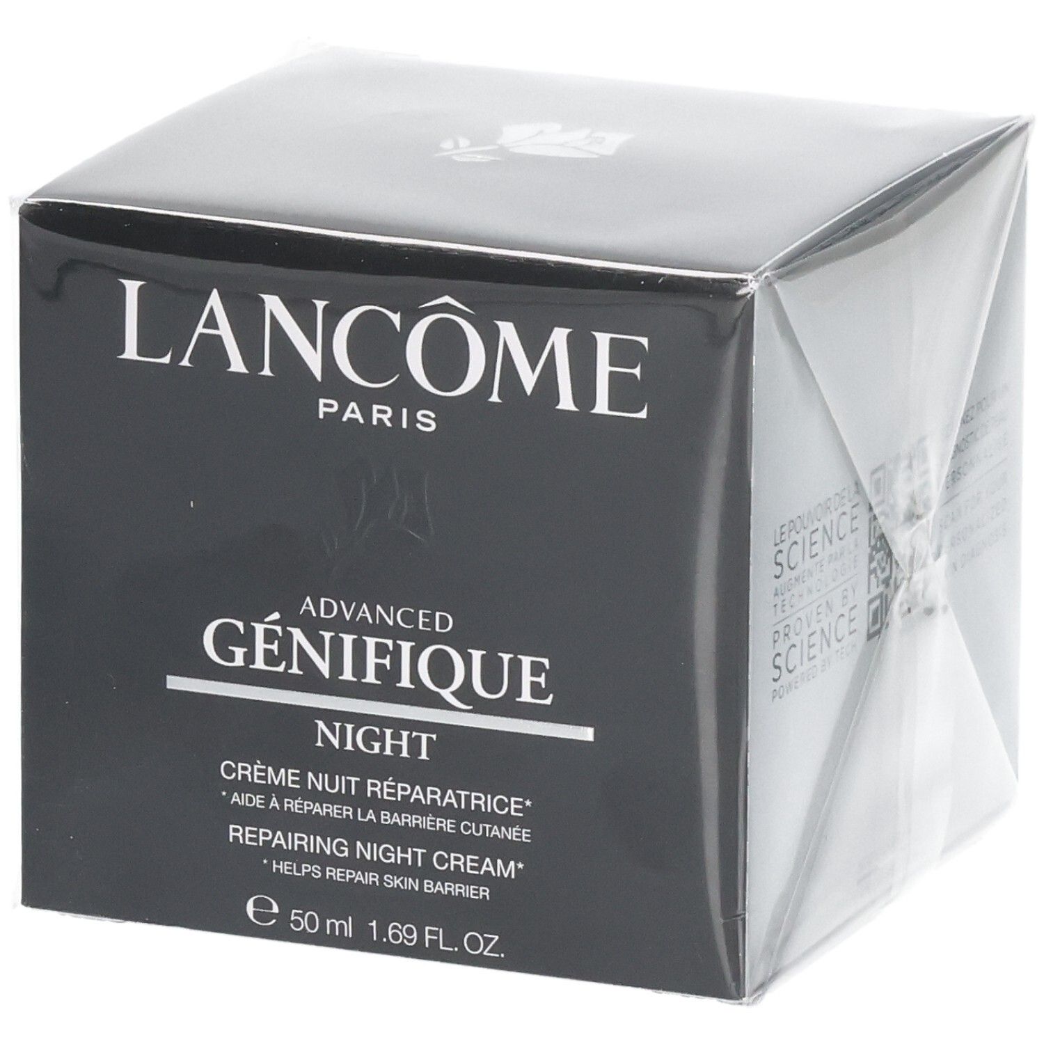 Emballage Lancôme Advanced Génifique Crème de Nuit, 50 ml.