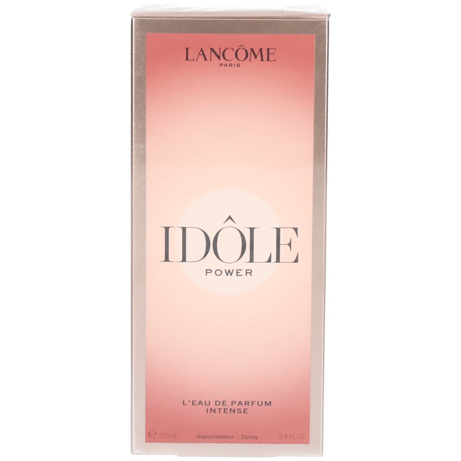 Lancôme Idôle Power Eau de Parfum Intense verpakking, voorkant.
