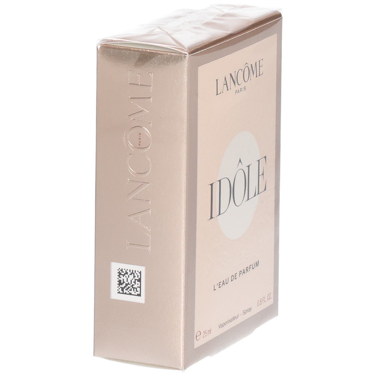 Lancôme Idôle Eau de Parfum 25ml verpakking, zijaanzicht.