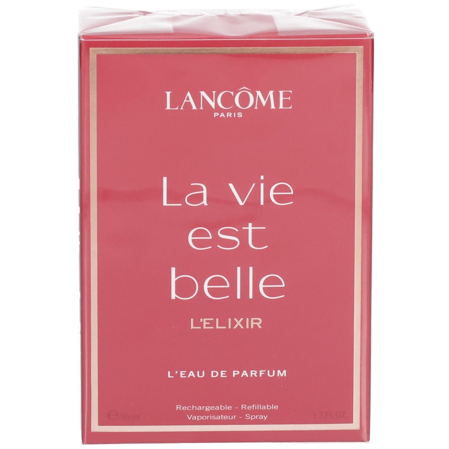Lancôme La vie est belle L'Elixir Eau de Parfum, vaporisateur rechargeable.