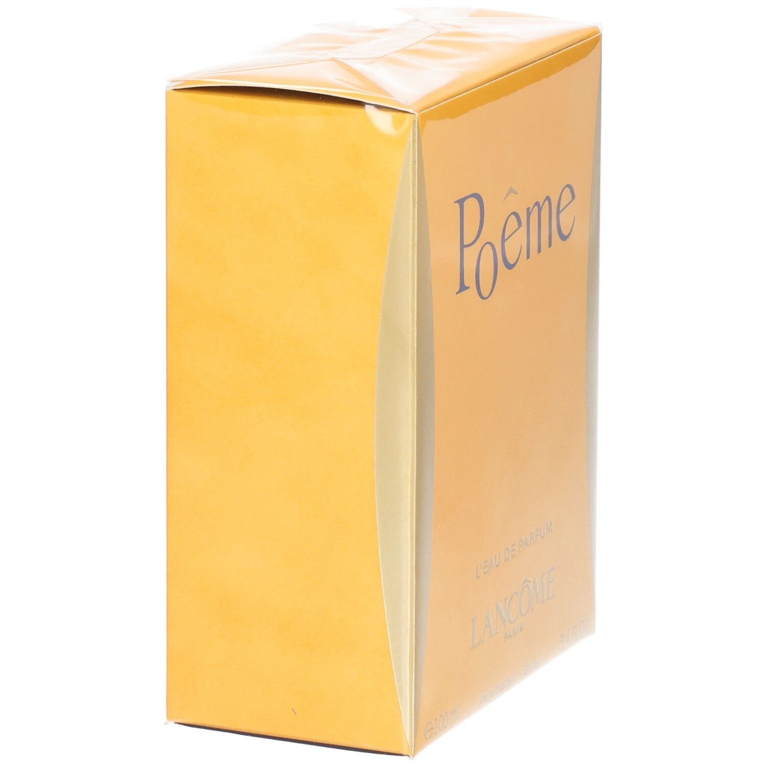 Lancôme Poême Eau de Parfum pour Femme, 100 ml, vue latérale.