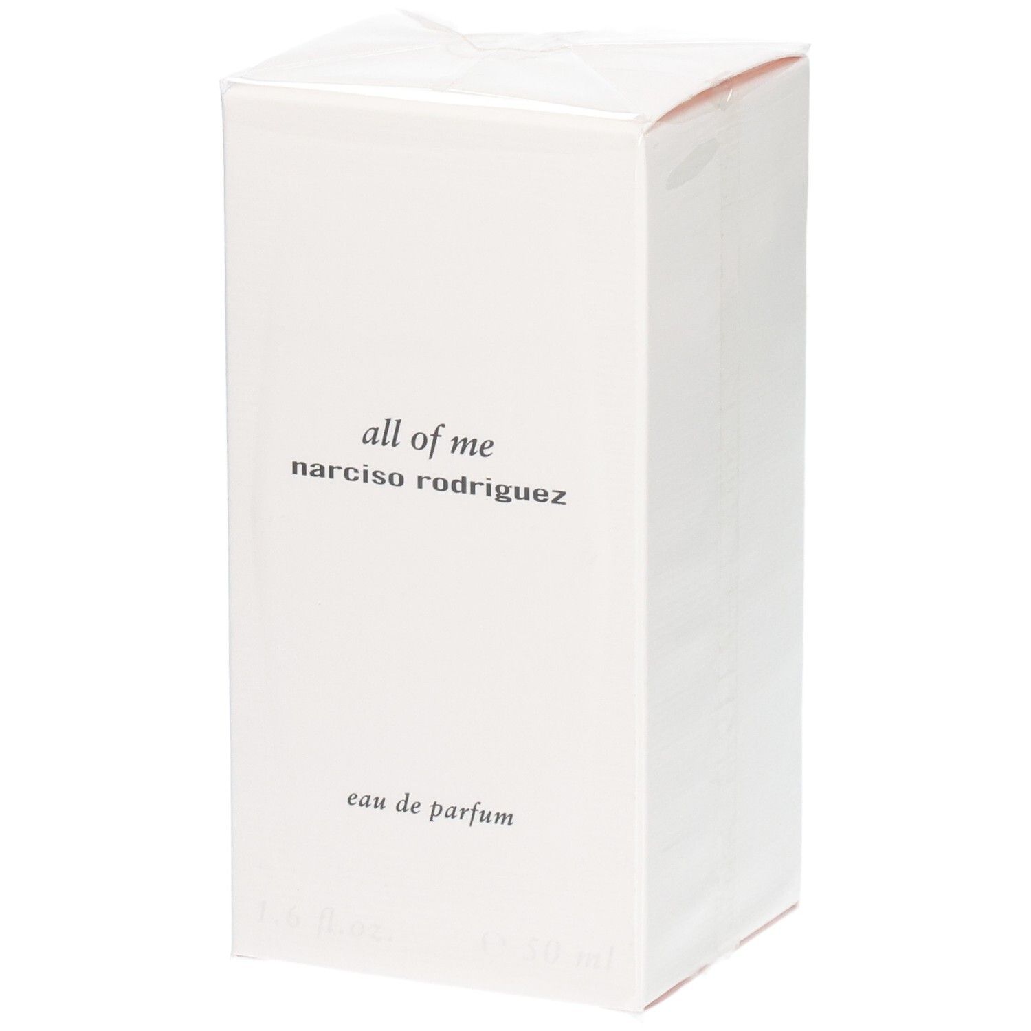 Emballage du parfum Narciso Rodriguez All of Me Eau de Parfum.