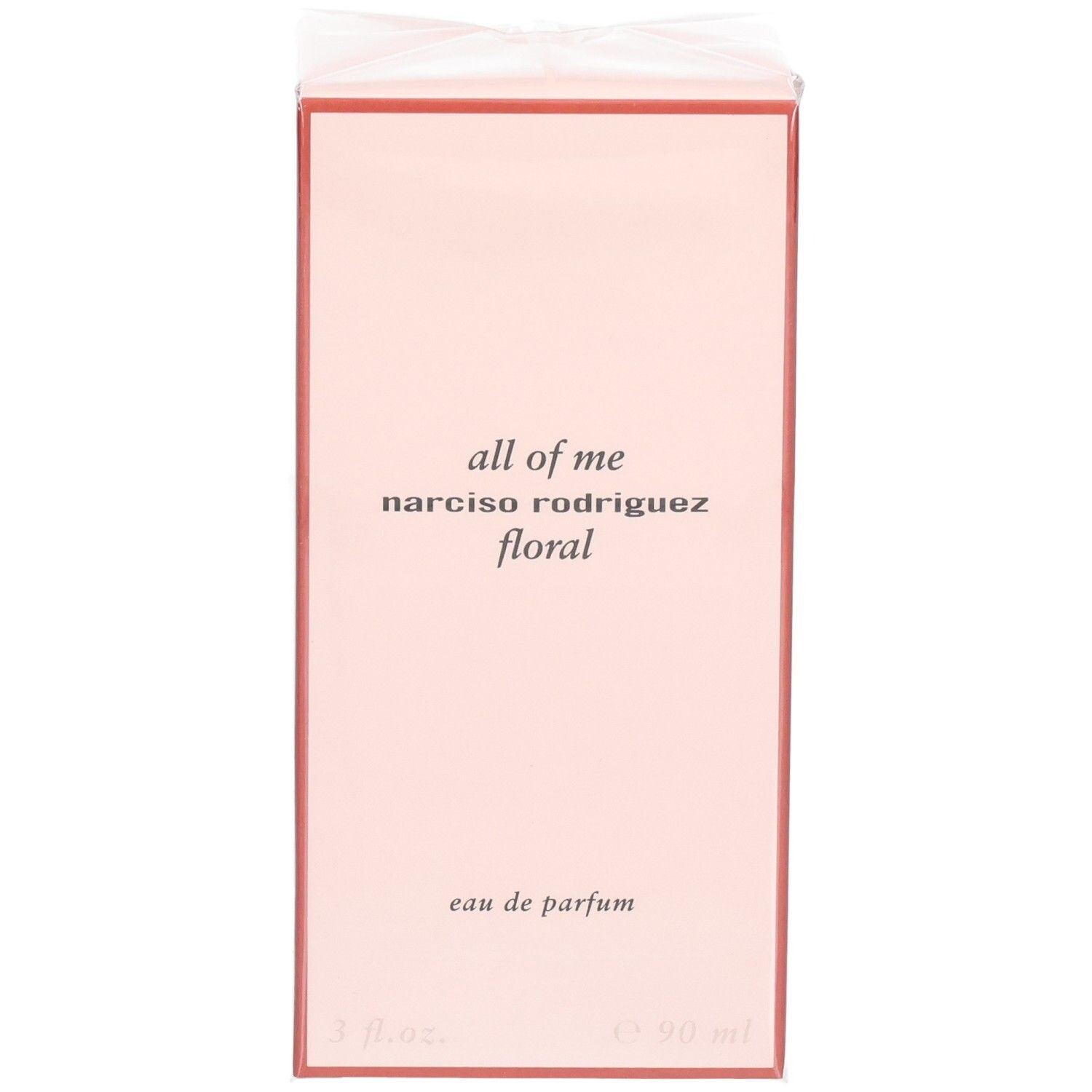 Doos van Narciso Rodriguez All of Me Eau de Parfum Florale, voorkant.