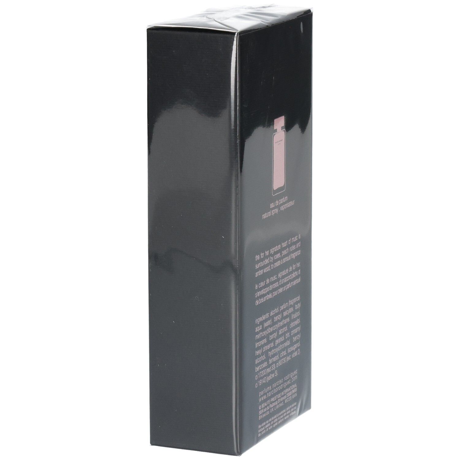 Coffret cadeau Narciso Rodriguez For Her Eau de Parfum, 150 ml, vue latérale.