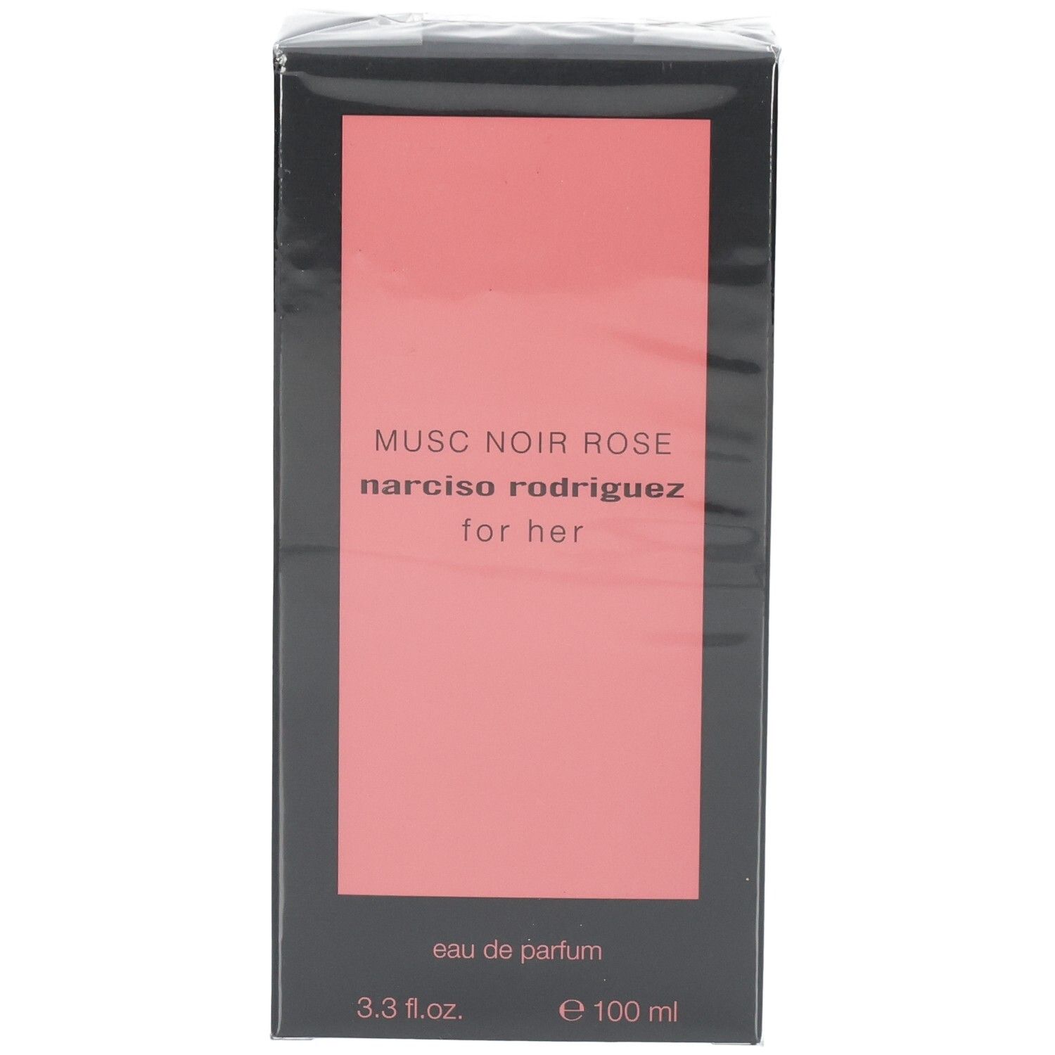 Boîte de Narciso Rodriguez For Her Musc Noir Rose Eau de Parfum, 100 ml.