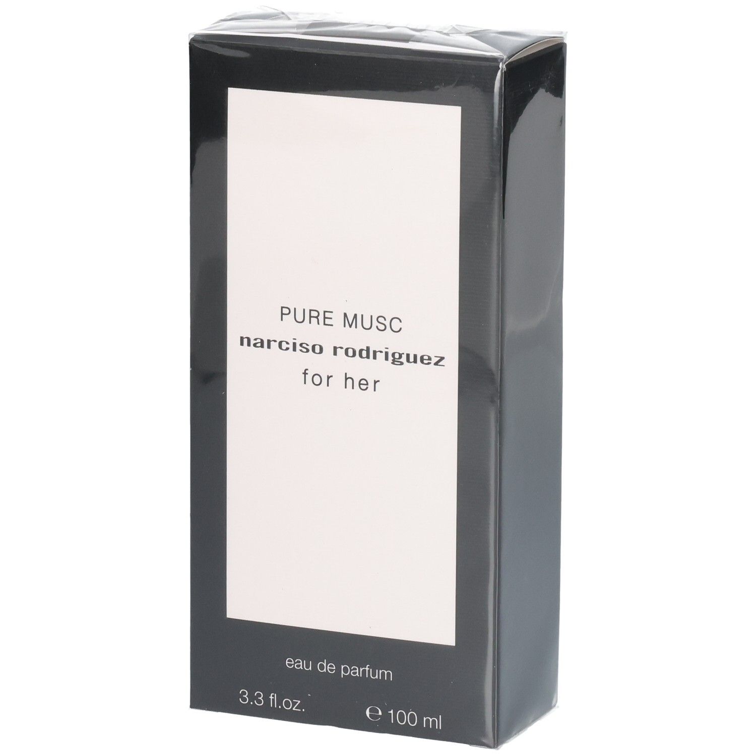 Boîte de Narciso Rodriguez For Her Pure Musc Eau de Parfum, 100 ml.