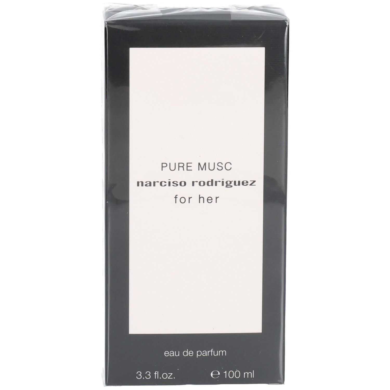 Boîte de Narciso Rodriguez For Her Pure Musc Eau de Parfum, 100 ml.