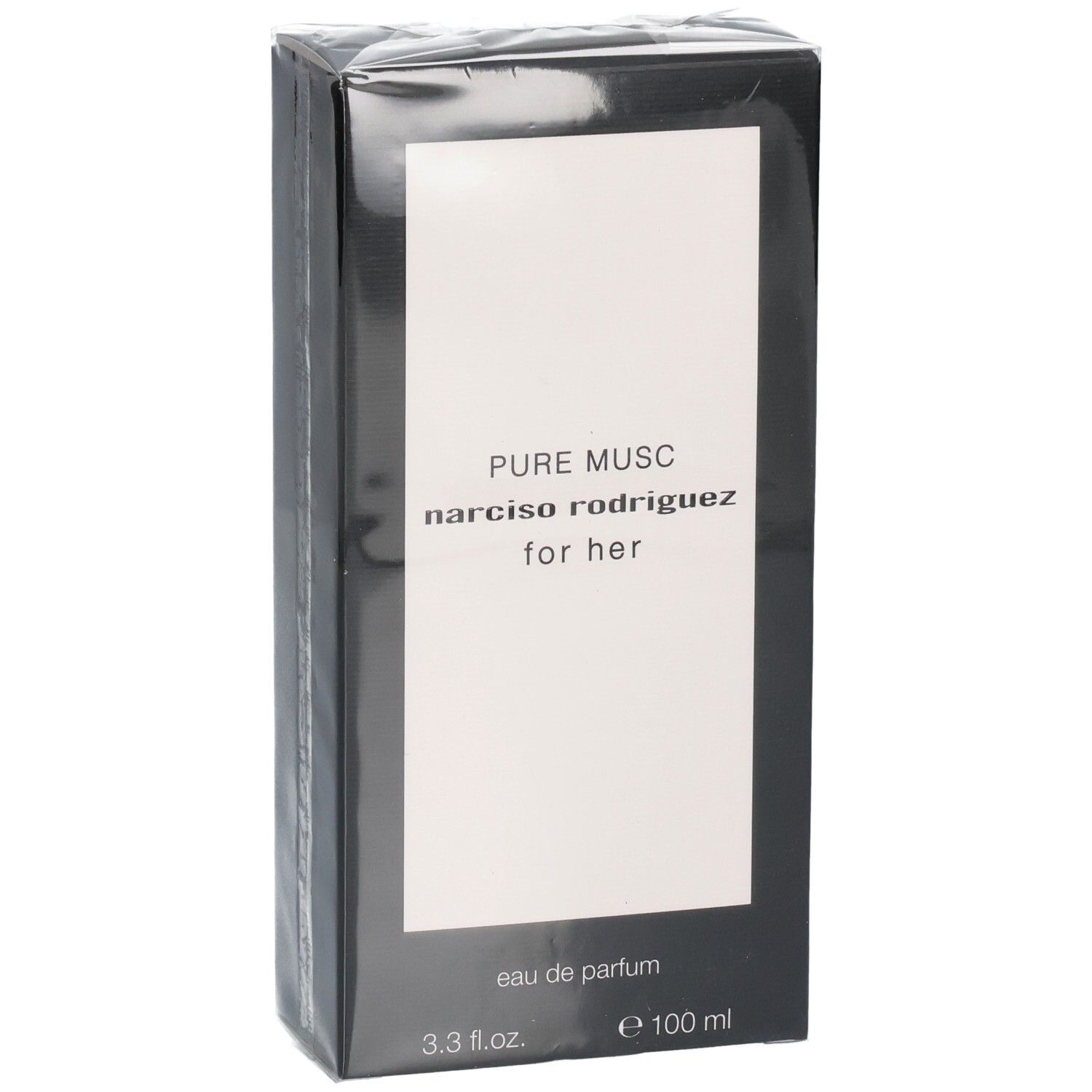 Boîte de Narciso Rodriguez For Her Pure Musc Eau de Parfum, 100 ml.