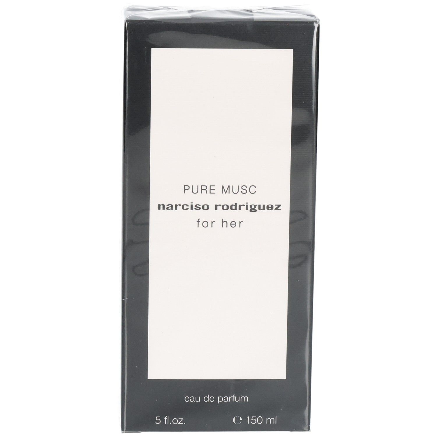 Emballage Narciso Rodriguez for her Pure Musc Eau de Parfum 150 ml.