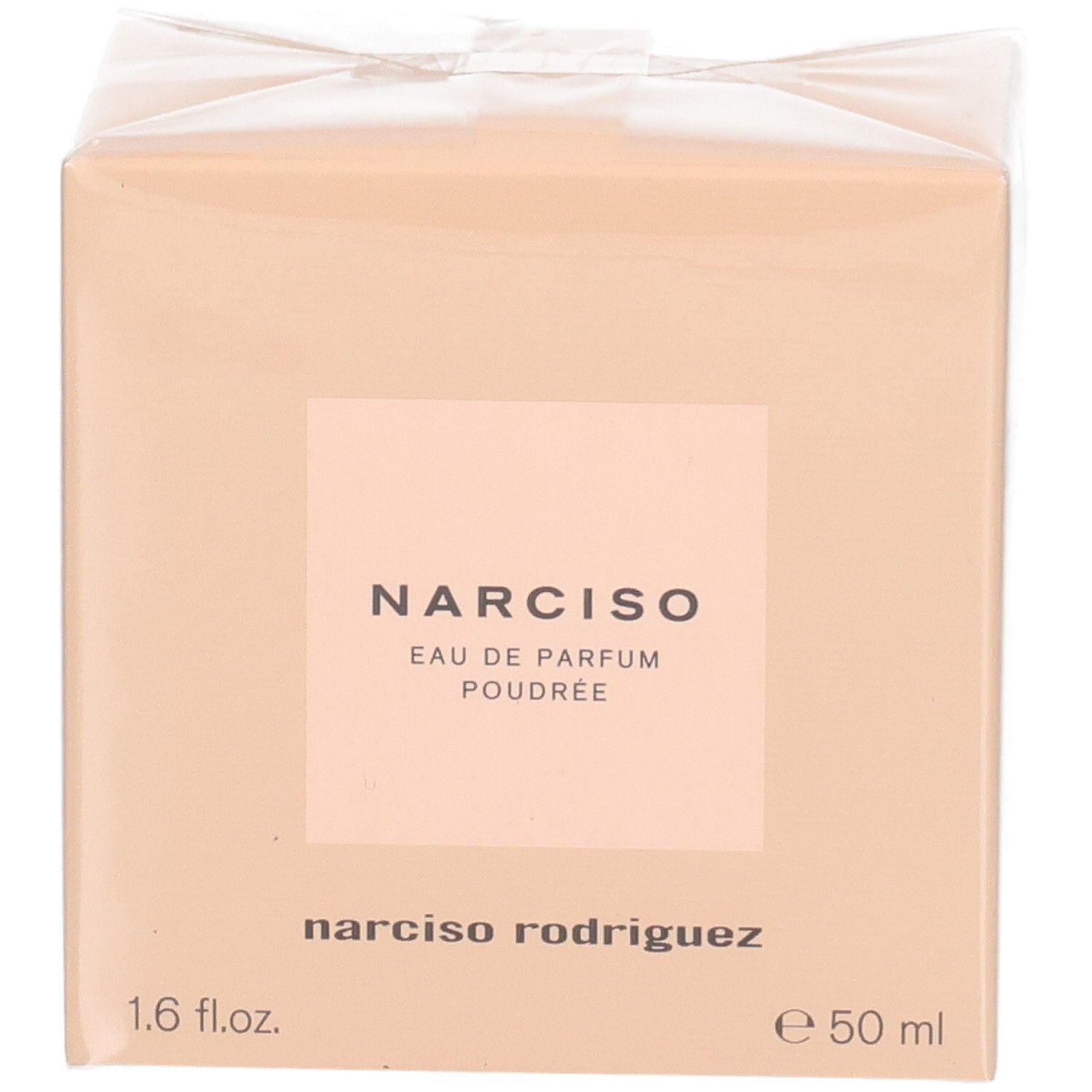 Boîte de Narciso Rodriguez Narciso Poudrée Eau de Parfum, 50 ml.