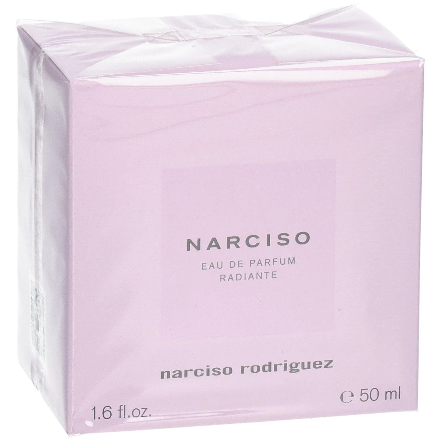 Boîte de Narciso Rodriguez Narciso Radiante Eau de Parfum, 50 ml.