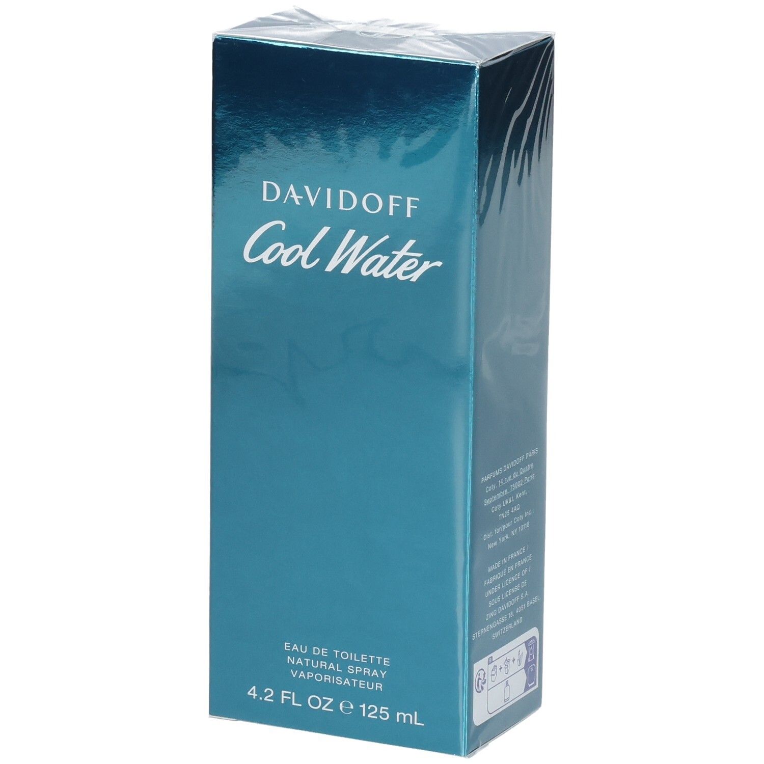 Davidoff Cool Water Man Eau de Toilette 125 ml.