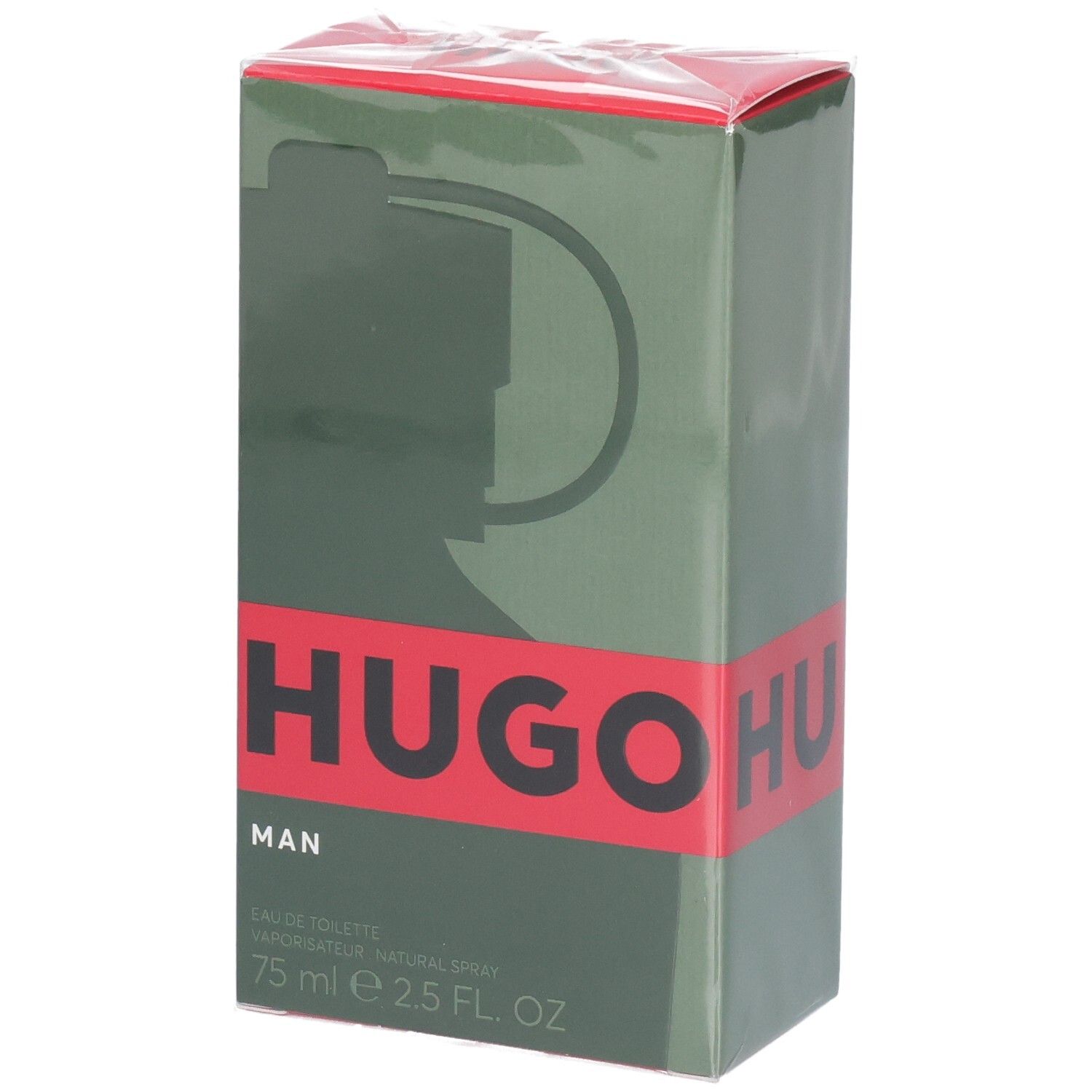 Boîte Hugo Boss Man Eau de Toilette, 75 ml.