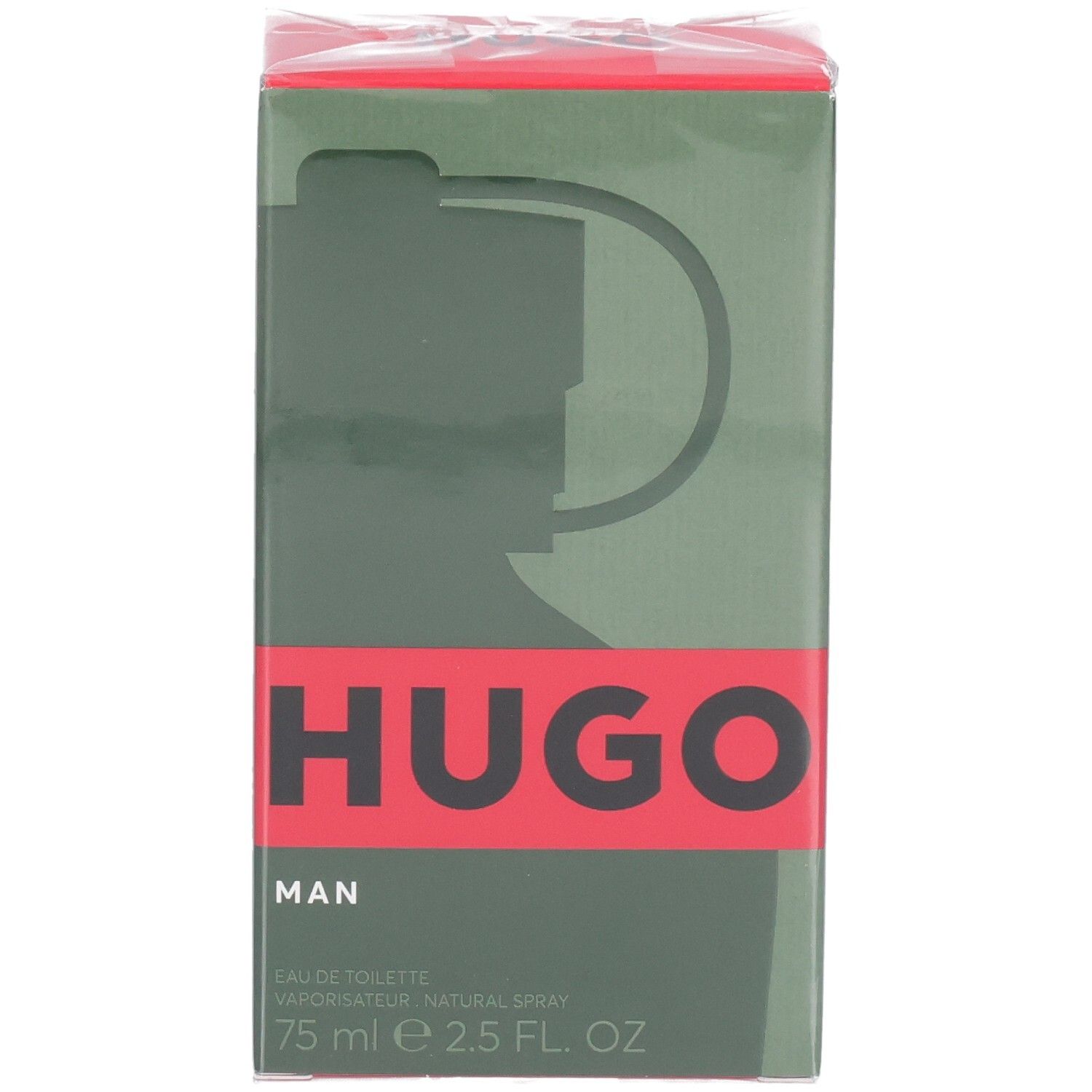 Boîte Hugo Boss Man Eau de Toilette, face avant.