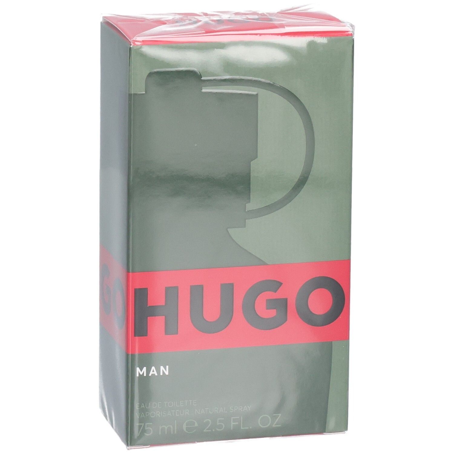 Boîte Hugo Boss Man Eau de Toilette, face avant.