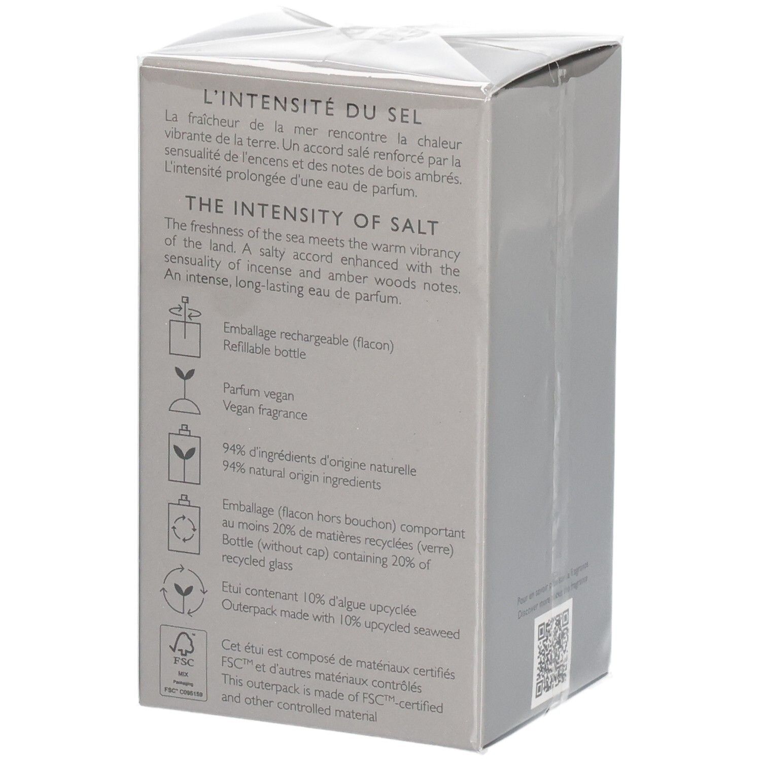 Issey Miyake Le Sel d'Issey Eau de Parfum, 50ml, rechargeable.