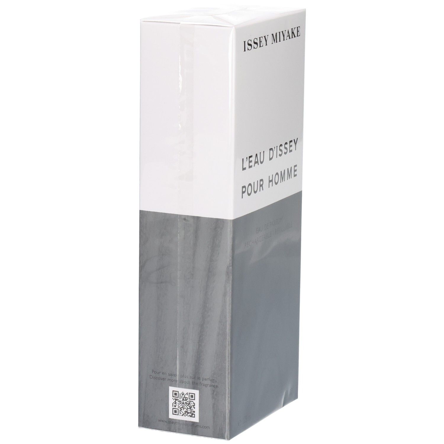 Boîte cadeau Issey Miyake L'Eau d'Issey Pour Homme Eau de Parfum, vue latérale.