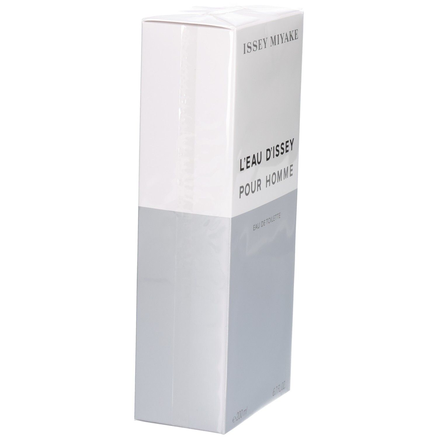 Issey Miyake L'Eau d'Issey Pour Homme Eau de Toilette boîte, vue latérale.