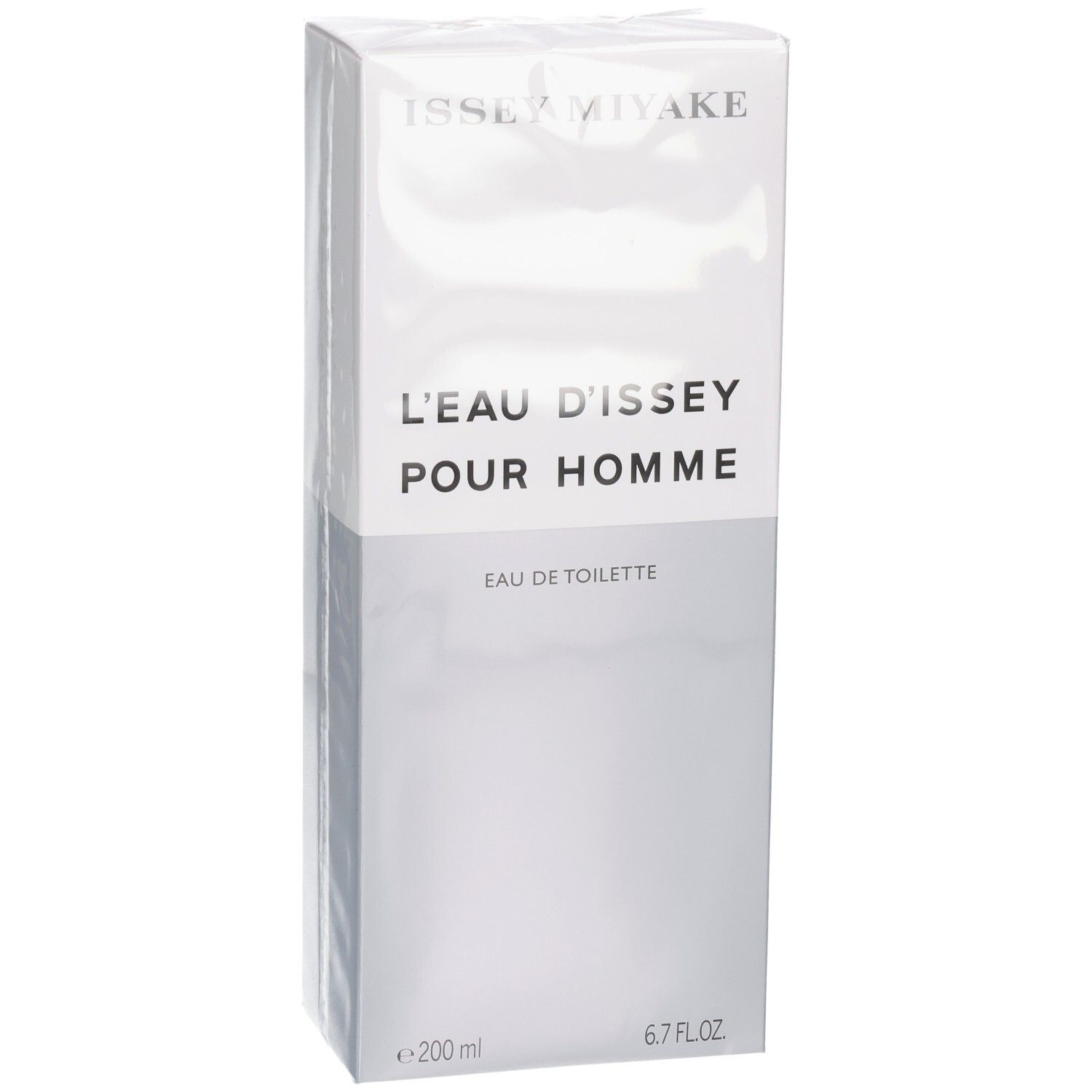 Issey Miyake L'Eau d'Issey Pour Homme Eau de Toilette boîte, vue latérale.
