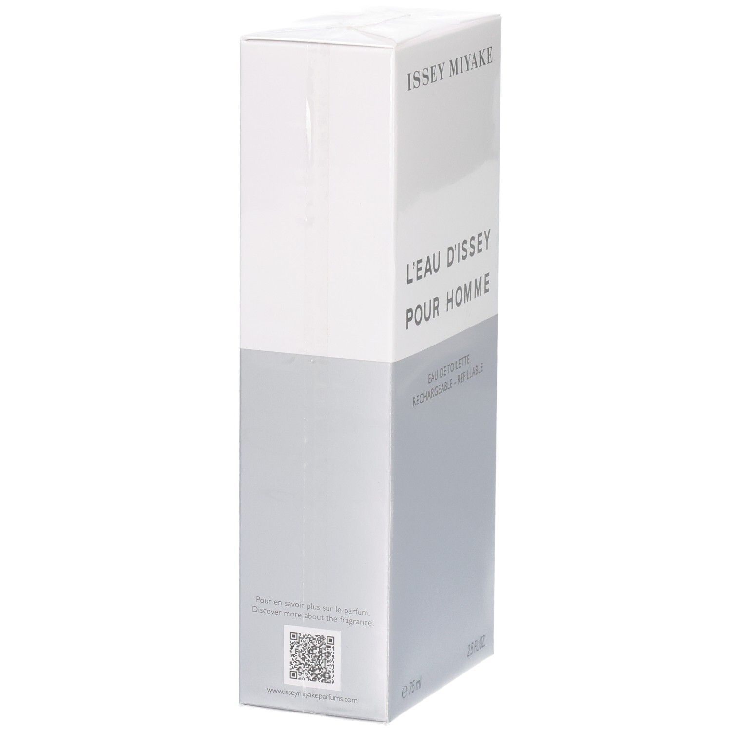 Boîte Issey Miyake L'eau d'Issey Pour Homme Eau de Toilette, arrière.