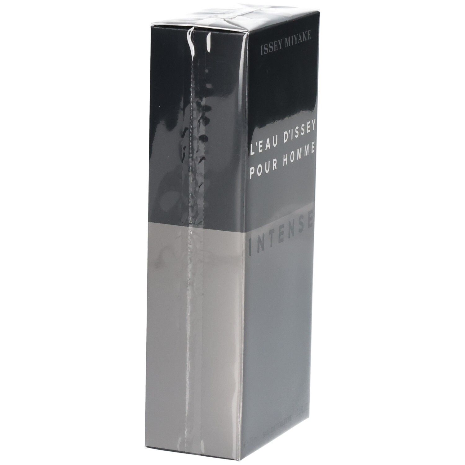 Emballage de Issey Miyake L'Eau d'Issey pour Homme Intense Eau de Toilette, vue latérale.