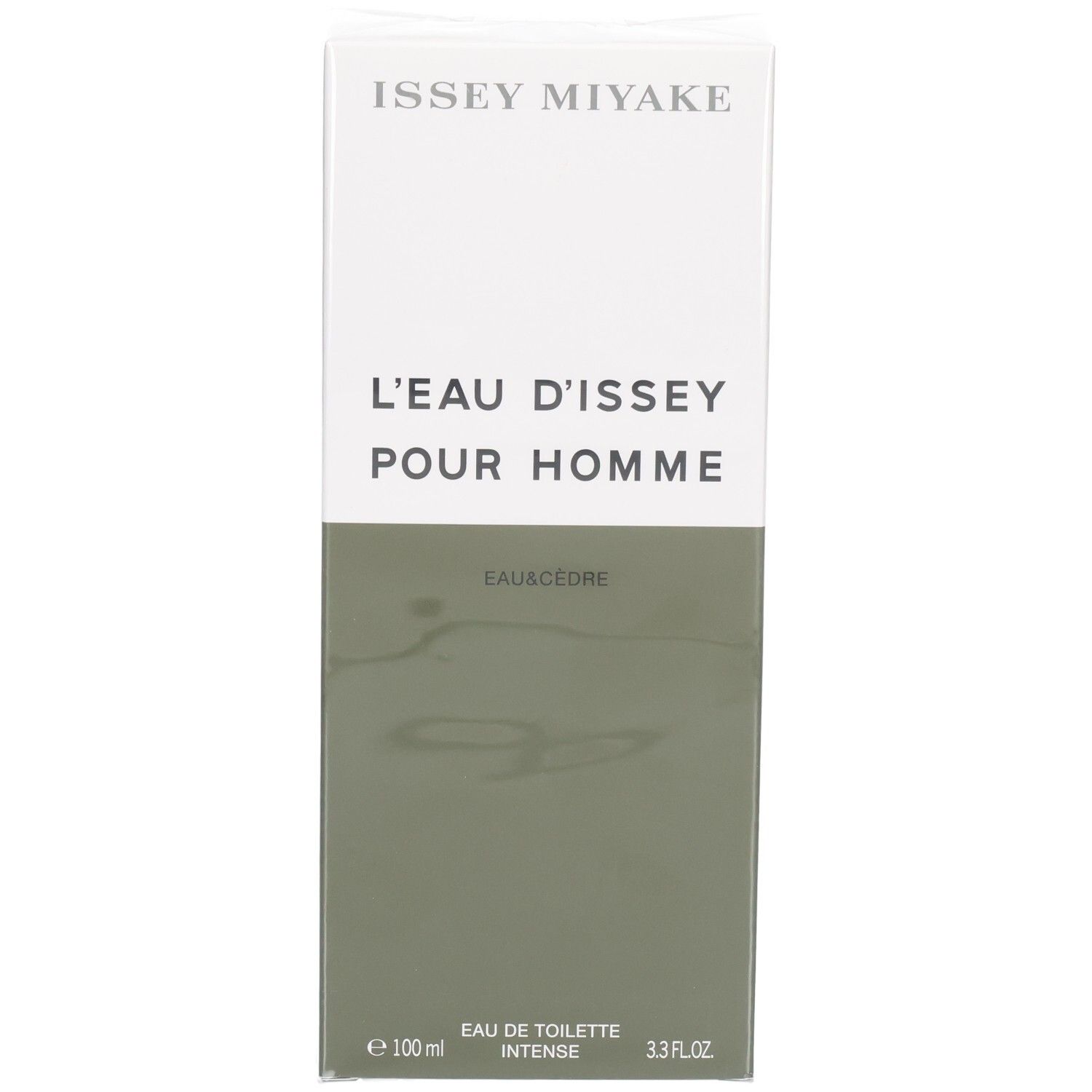 Issey Miyake L'Eau d'Issey Pour Homme Eau & Cèdre Eau de Toilette doos, voorkant.
