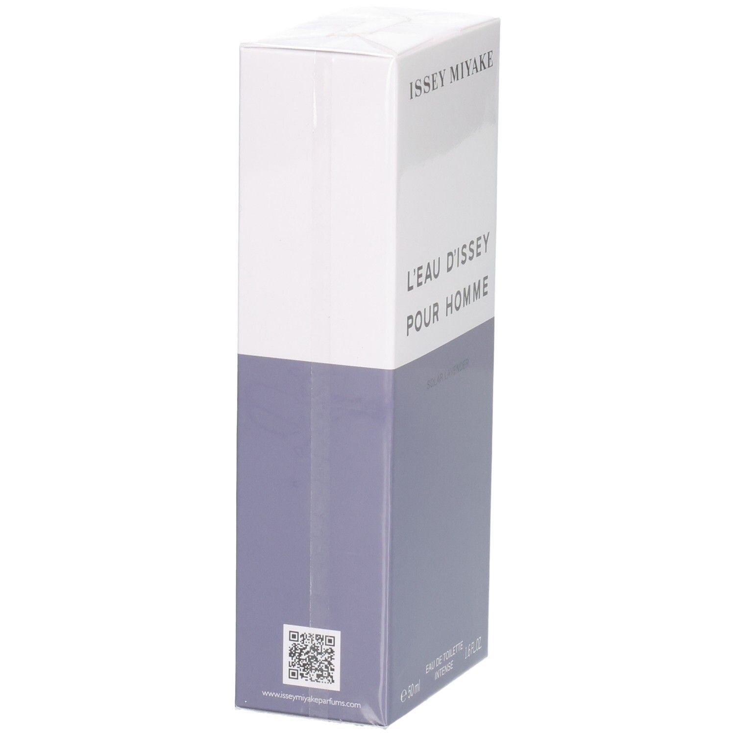 Issey Miyake L'Eau d'Issey Pour Homme Solar Lavender Eau de Toilette Intense 50ml boîte, arrière.