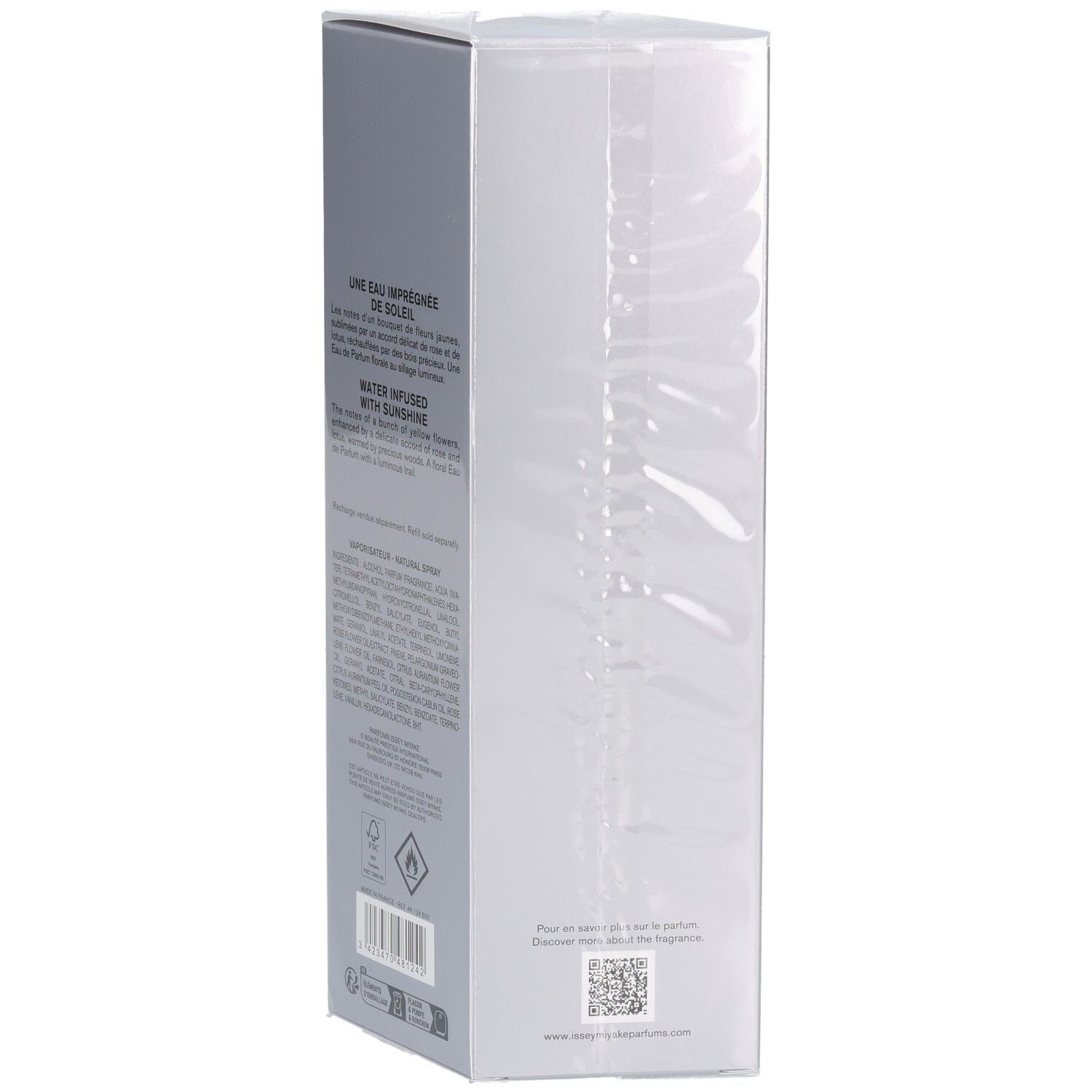 Issey Miyake L'Eau d'Issey Eau de Parfum Vaporisateur rechargeable.