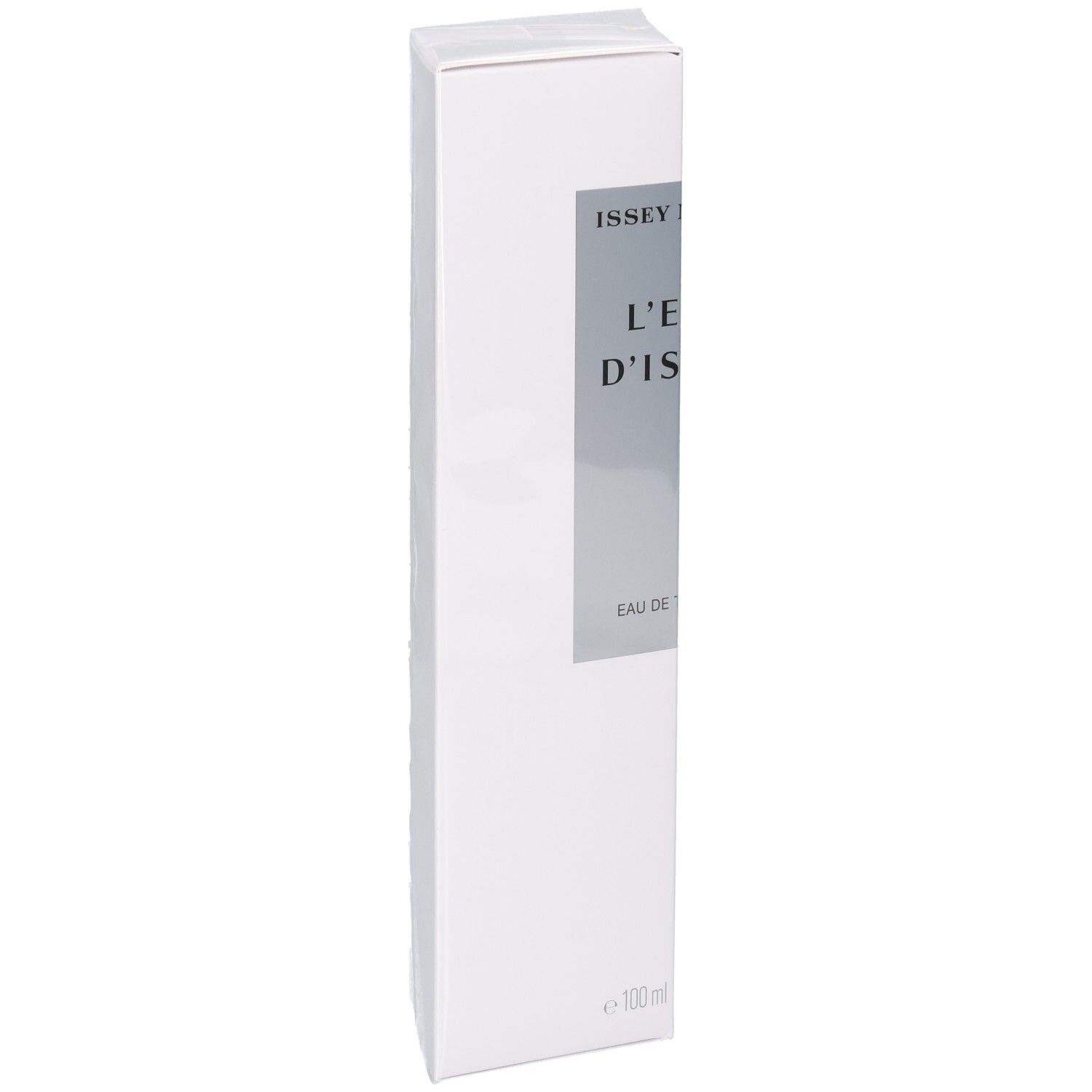 Emballage Issey Miyake L'eau D'issey Eau de Toilette Spray, côté.