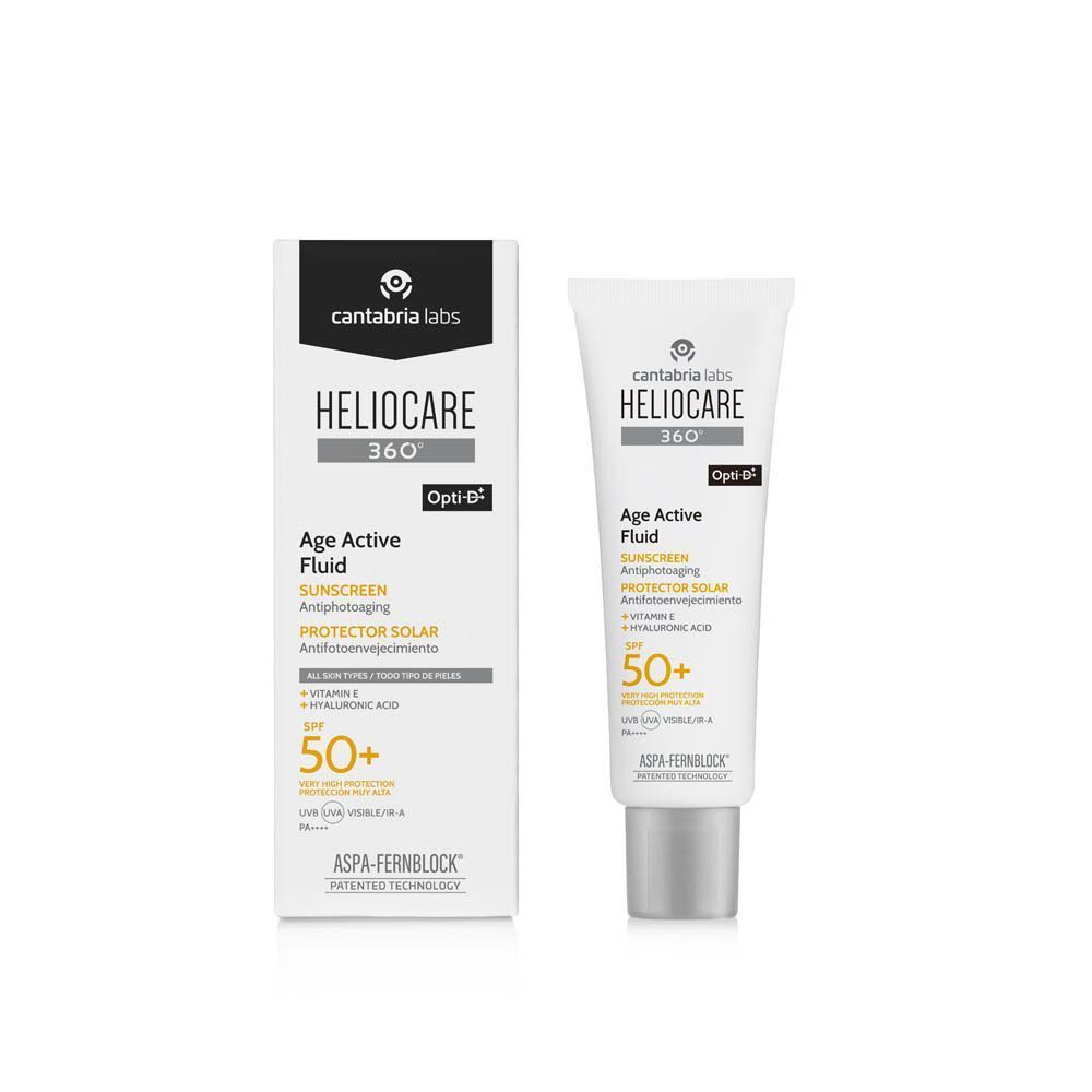 Tube et emballage de crème solaire. Blancs, avec texte et SPF 50+.
