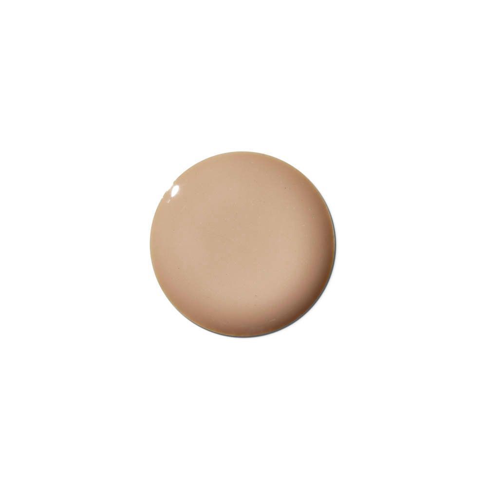Goutte de crème solaire. Beige.