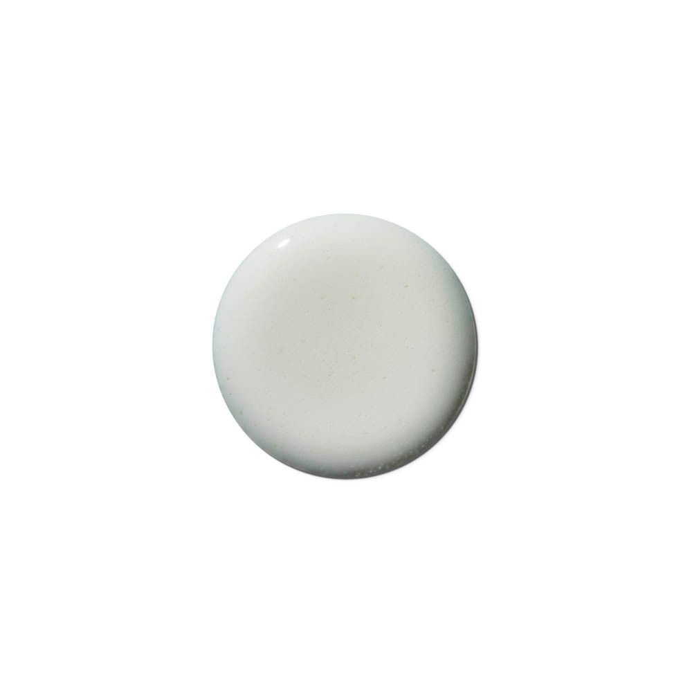 Witte druppel Heliocare 360° Water Gel SPF50+. Ronde vorm. Op witte achtergrond.