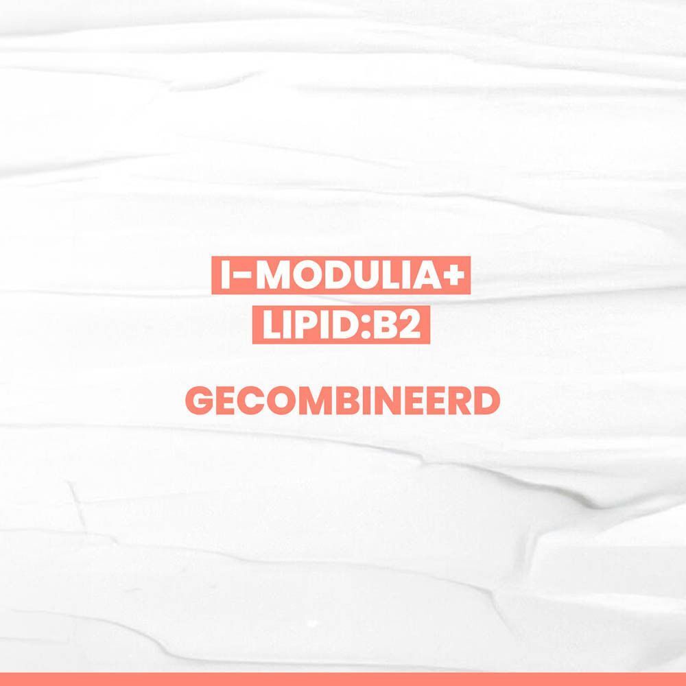 Tekst op witte achtergrond: I-MODULIA+ LIPID:B2 GECOMBINEERD.