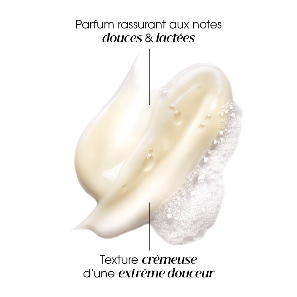 Texture crémeuse aux notes lactées et mousse.