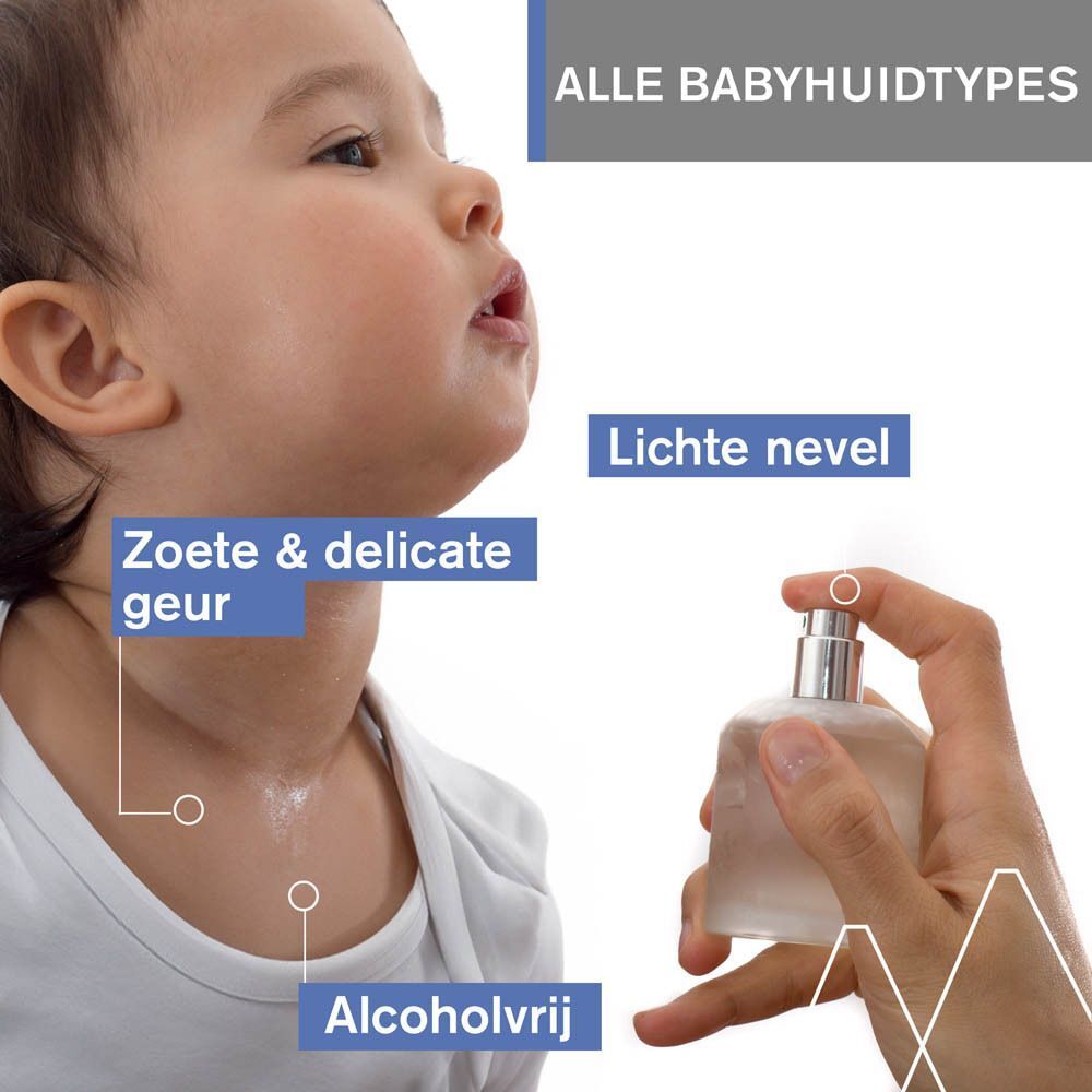 Afbeelding met tekst: Biologische Edelweiss, Uriage Thermaal Water. Geavanceerde dermatologische formule.