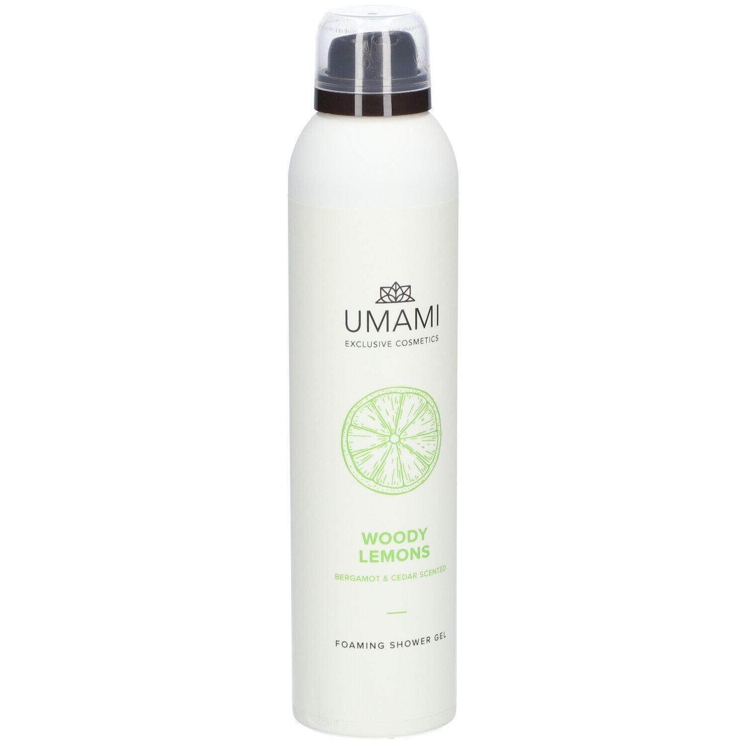 UMAMI Foaming Shower Gel – Woody Lemons