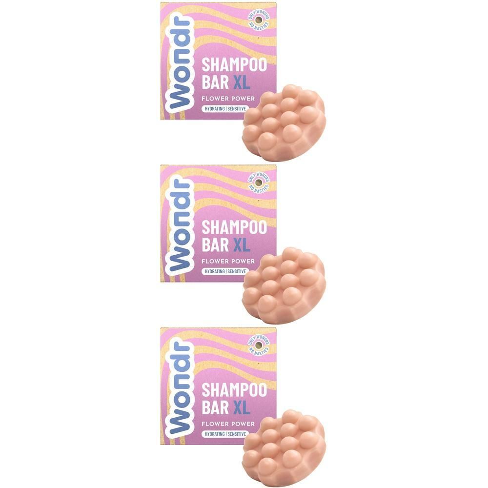 Wondr Shampooing Solide XL Flower Power