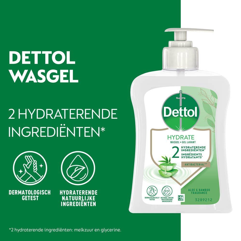 Dettol Hydraterende Wasgel met Aloë Vera &amp; Bamboe