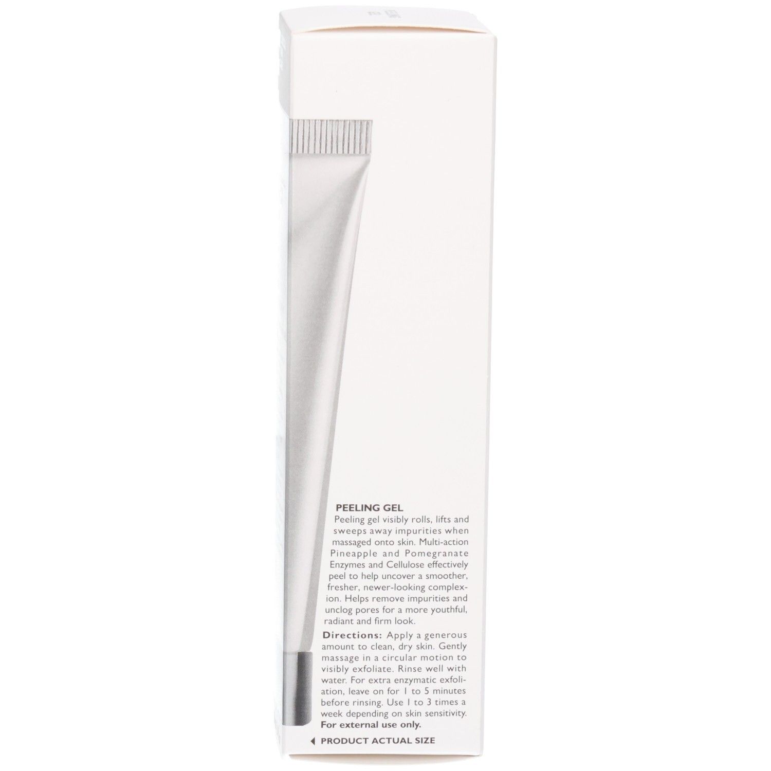 Boîte pliante de gel peeling Peter Thomas Roth avec image du produit