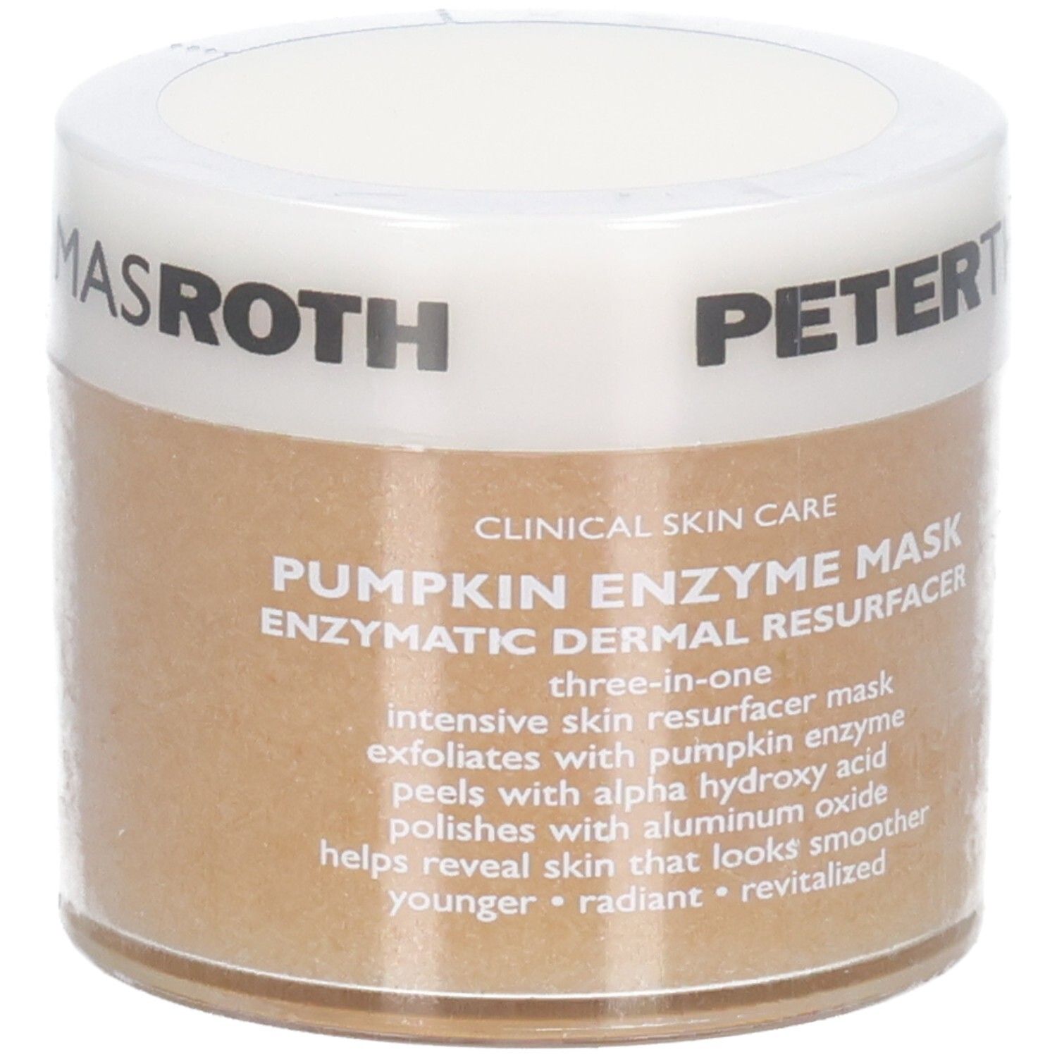 Peter Thomas Roth Pumpkin Enzyme Mask, 50ml. Klinische huidverzorging, enzymatische huidvernieuwer.