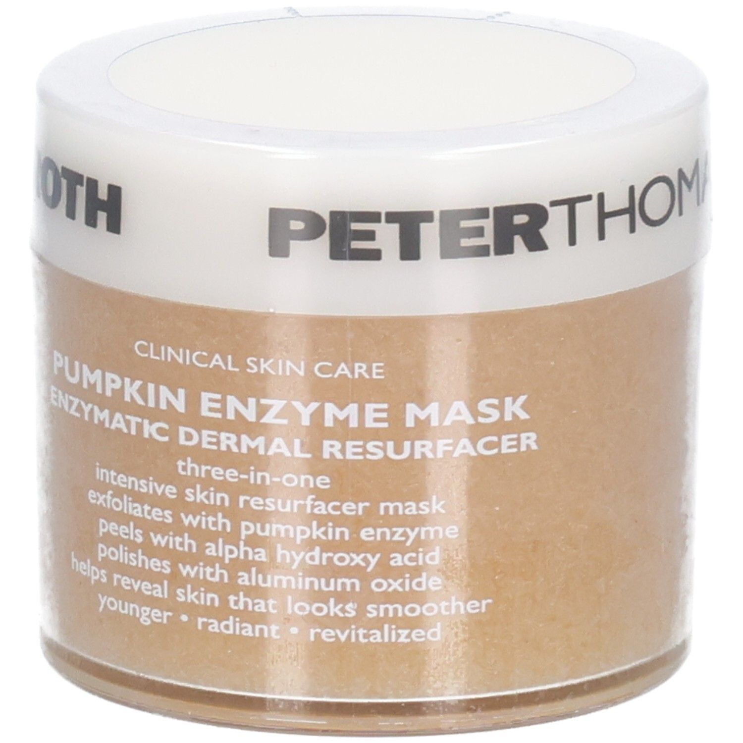 Peter Thomas Roth Pompoenmasker, 50ml. Drie-in-één formule voor een gladdere, stralendere huid.