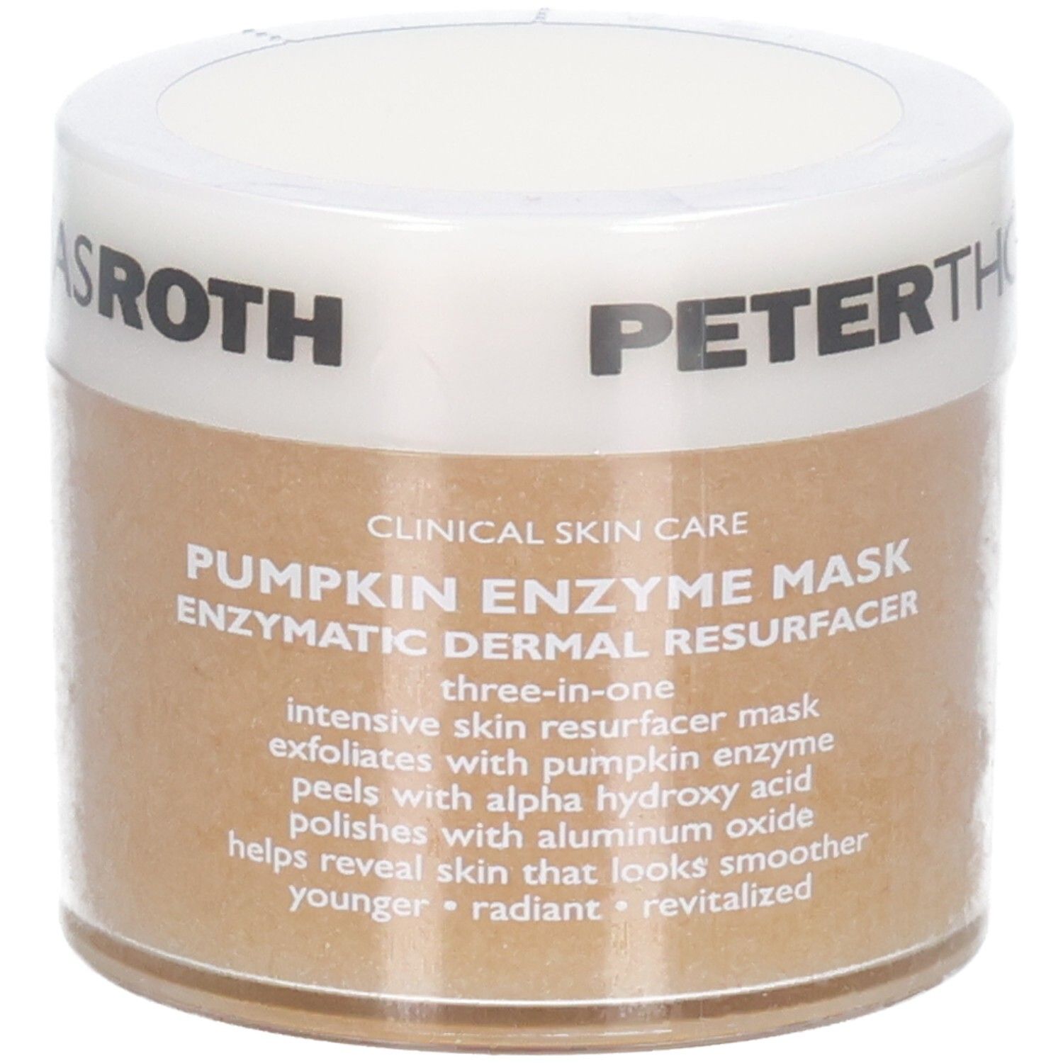 Peter Thomas Roth Pompoenmasker, 50ml. Helpt een jongere, stralende en gerevitaliseerde huid te onthullen.