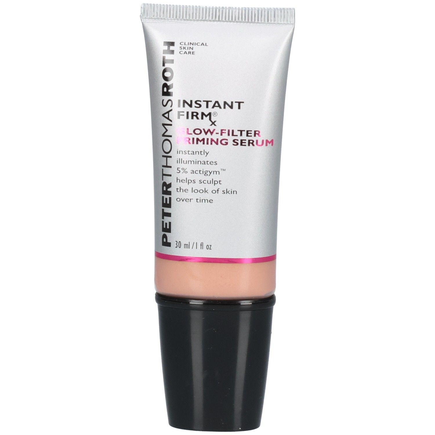 Peter Thomas Roth Instant Firmx Glow-Filter Priming Serum tube met zwarte dop.