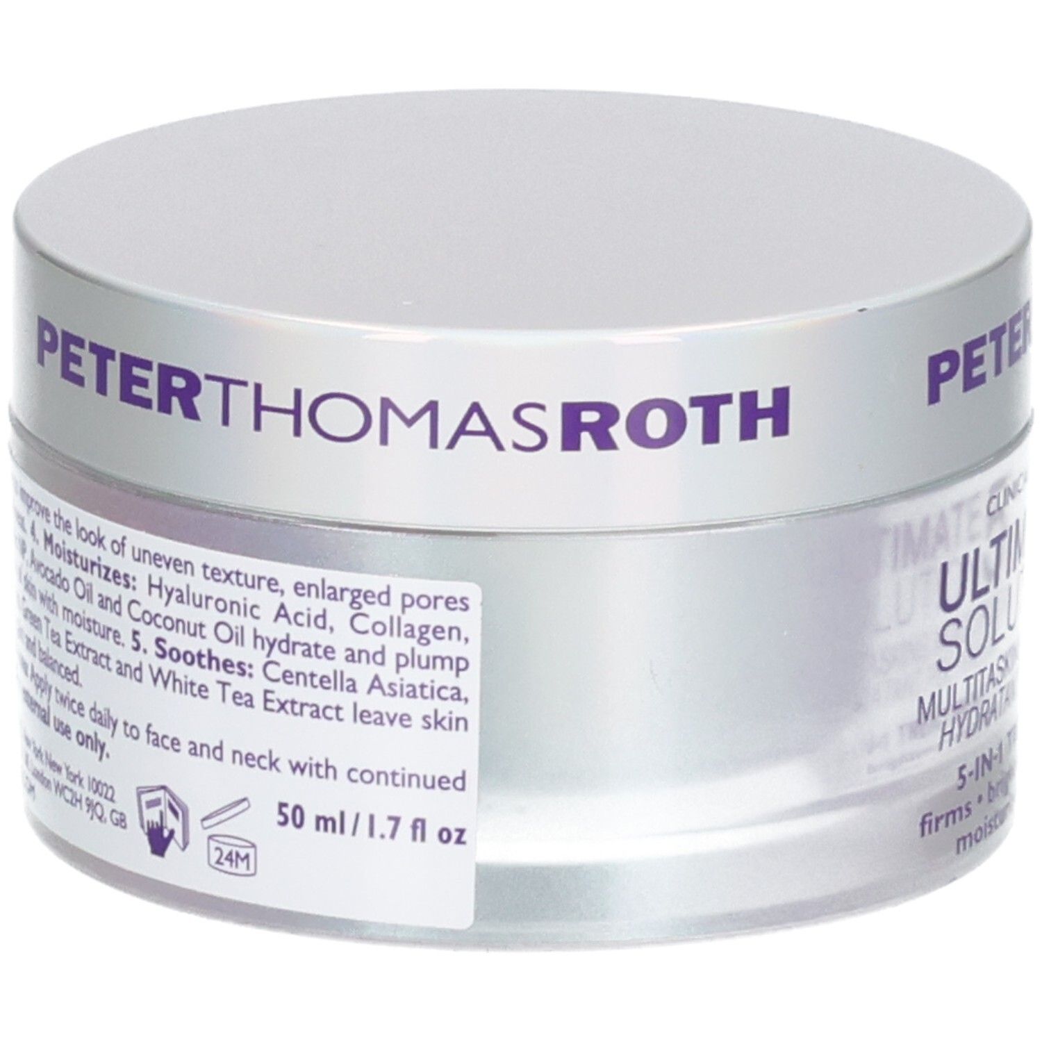 Pot Peter Thomas Roth de 50 ml Ultimate Solution 5 Multitasking Moisturizer.