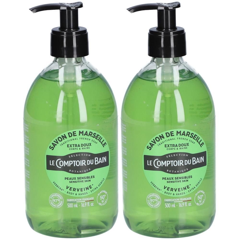 Le Comptoir du Bain Marseille Zeep Verbena 1+1
