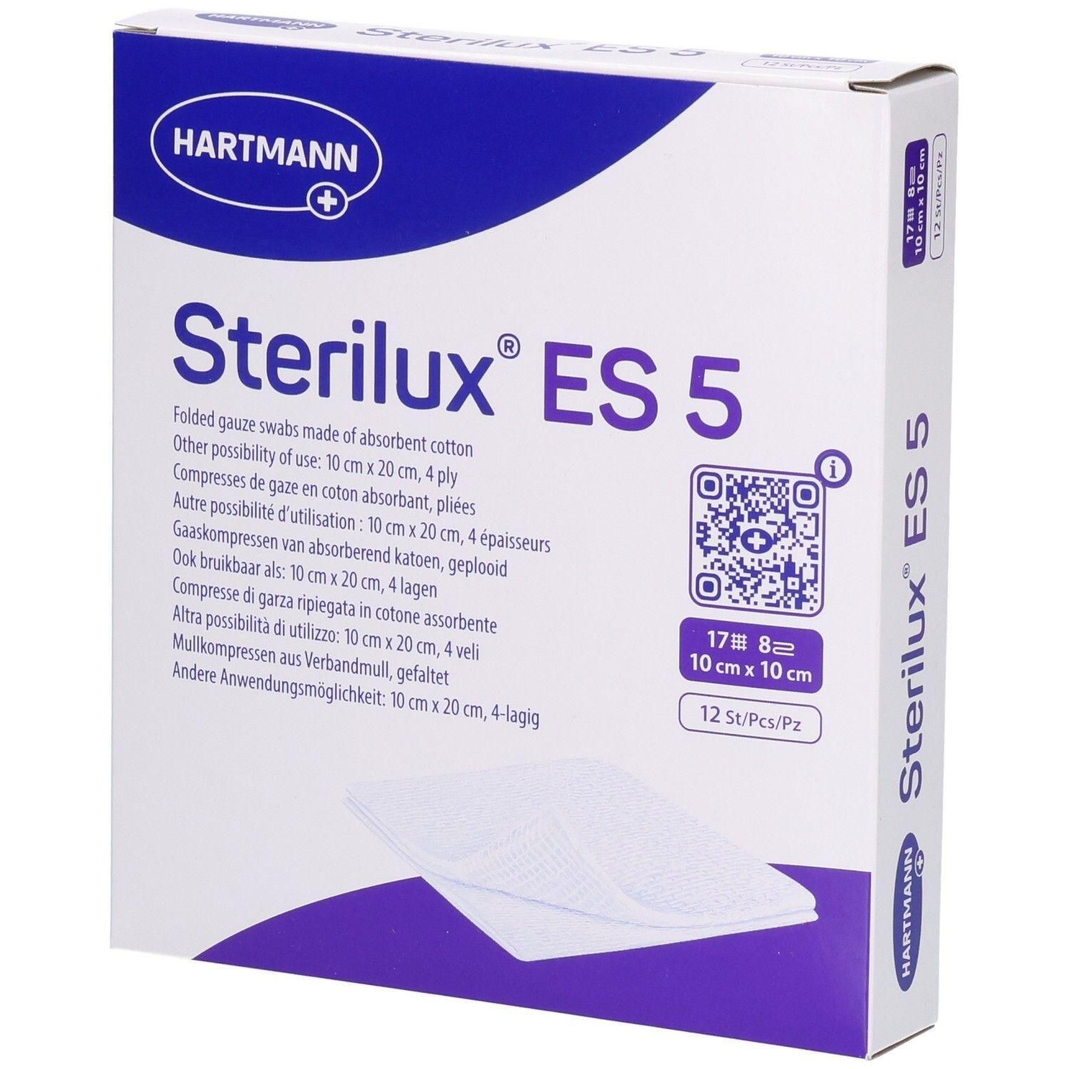 Hartmann Kompres Steriel 5 10x10 8lg 401125/2