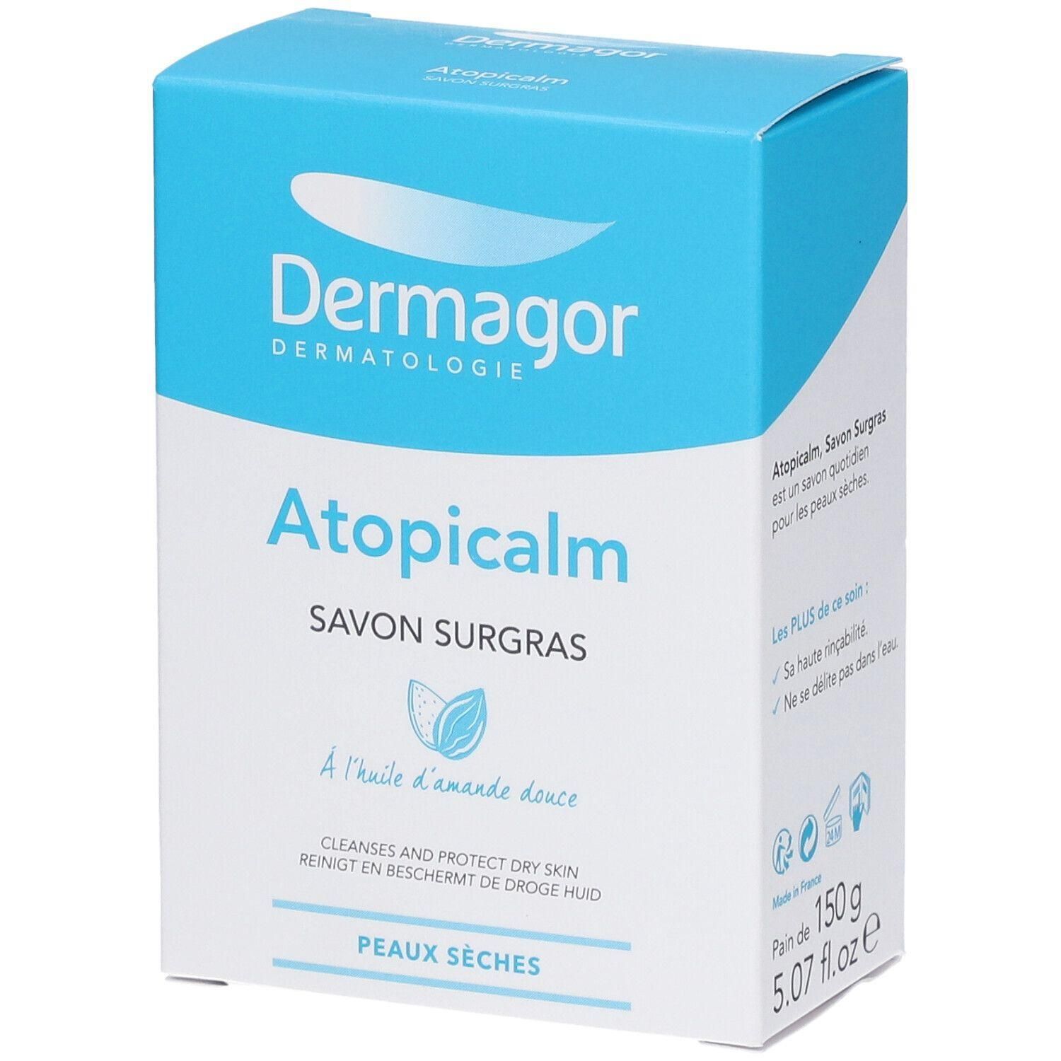 Dermagor Atopicalm Savon Surgras zeep voor droge huid, 150g.