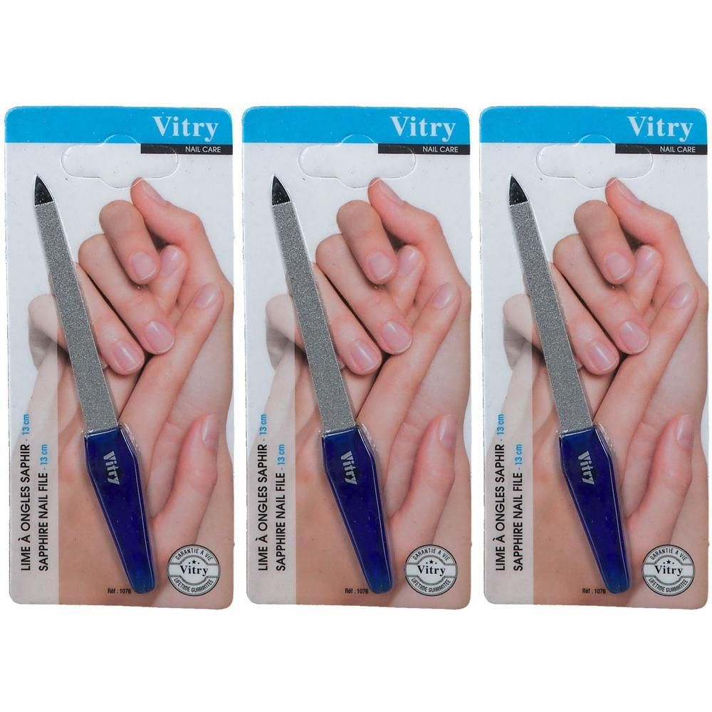 Vitry Classic Nagelvijl Inox Zakmodel 1076